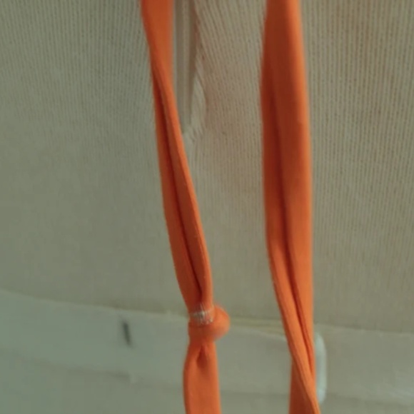 1990's Orange Jantzen Halter Neck Bikini - Picture 3 of 6